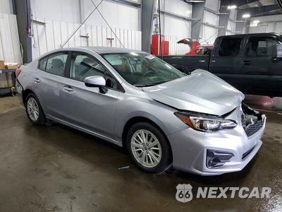 Czwarte zdjęcie samochodu z boku: 2018 SUBARU IMPREZA PREMIUM VIN:4S3GKAB66J3605625 - miniatura