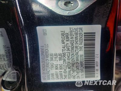 Zdjęcie 12 z 12 samochodu: 2024 HONDA CIVIC SPORT VIN:19XFL2H85RE003780 - miniatura