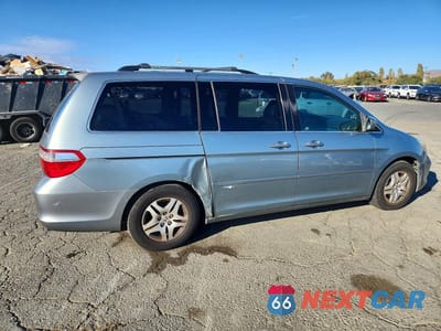 Trzecie zdjęcie samochodu z tyłu: 2005 HONDA ODYSSEY EXL VIN:5FNRL386X5B119241 - miniatura