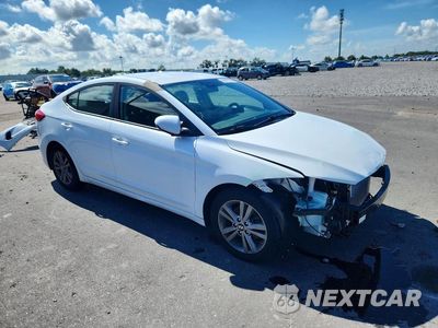 Czwarte zdjęcie samochodu z boku: 2018 HYUNDAI ELANTRA SEL VIN:5NPD84LF4JH310688 - miniatura