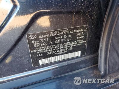 Zdjęcie 12 z 12 samochodu: 2014 HYUNDAI SONATA LIMITED VIN:5NPEC4AC2EH945426 - miniatura