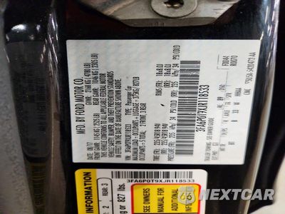 Zdjęcie 12 z 12 samochodu: 2018 FORD FUSION SE VIN:3FA6P0T9XJR118533 - miniatura