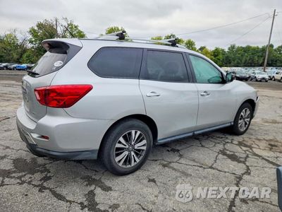 Trzecie zdjęcie samochodu z tyłu: 2017 NISSAN PATHFINDER S VIN:5N1DR2MM7HC698855 - miniatura