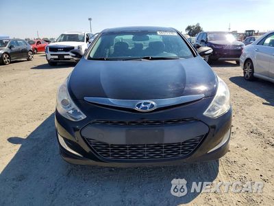 Piąte zdjęcie samochodu w środku: 2012 HYUNDAI SONATA HYBRID VIN:KMHEC4A41CA062670 - miniatura