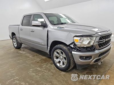 Czwarte zdjęcie samochodu z boku: 2022 RAM 1500 BIG HORN/LONE STAR VIN:1C6RRFFG1NN316982 - miniatura