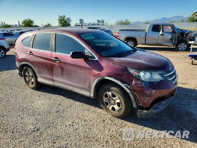 Czwarte zdjęcie samochodu z boku: 2014 HONDA CR-V LX VIN:5J6RM3H31EL038526 - miniatura