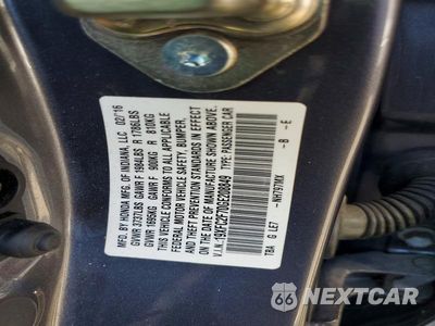 Zdjęcie 12 z 12 samochodu: 2016 HONDA CIVIC EX VIN:19XFC2F70GE208849 - miniatura