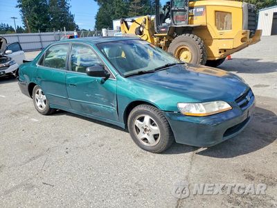 Czwarte zdjęcie samochodu z boku: 1999 HONDA ACCORD EX VIN:1HGCG165XXA021414 - miniatura