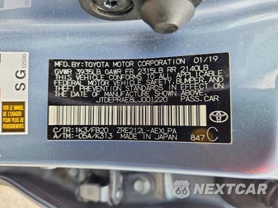 Zdjęcie 12 z 12 samochodu: 2020 TOYOTA COROLLA LE VIN:JTDEPRAE8LJ001220 - miniatura