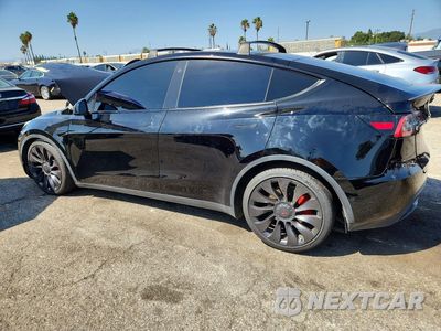 Drugie zdjęcie samochodu z przodu: 2020 TESLA MODEL Y VIN:5YJYGDEF7LF049673 - miniatura