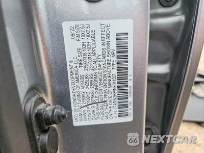 Zdjęcie 12 z 12 samochodu: 2022 HONDA CR-V EXL VIN:7FARW2H89NE041557 - miniatura