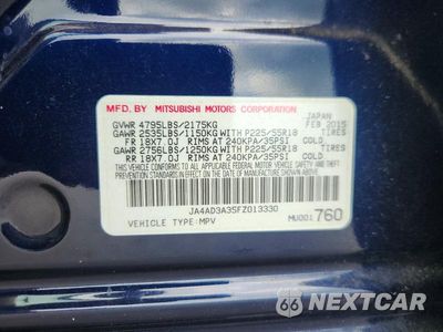 Zdjęcie 13 z 13 samochodu: 2015 MITSUBISHI OUTLANDER SE VIN:JA4AD3A35FZ013330 - miniatura
