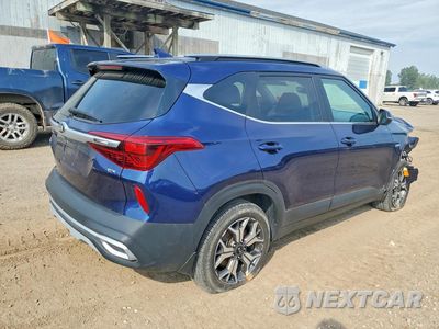 Trzecie zdjęcie samochodu z tyłu: 2021 KIA SELTOS EX VIN:KNDERCAA7M7218759 - miniatura