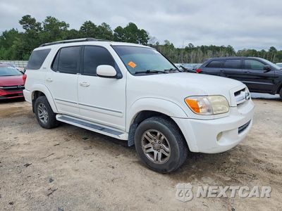 Czwarte zdjęcie samochodu z boku: 2006 TOYOTA SEQUOIA SR5 VIN:5TDZT34A96S282342 - miniatura