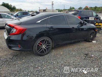 Trzecie zdjęcie samochodu z tyłu: 2017 HONDA CIVIC EX VIN:2HGFC1F3XHH654604 - miniatura