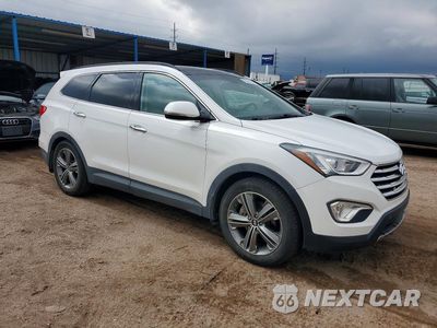 Czwarte zdjęcie samochodu z boku: 2014 HYUNDAI SANTA FE GLS VIN:KM8SR4HF8EU066466 - miniatura