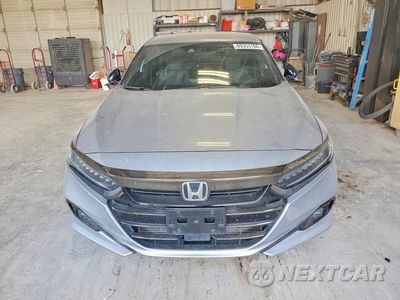 Piąte zdjęcie samochodu w środku: 2021 HONDA ACCORD SPORT VIN:1HGCV1F3XMA062268 - miniatura