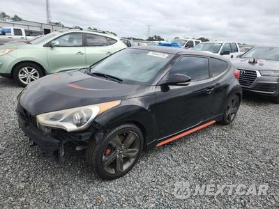 2015 HYUNDAI VELOSTER TURBO KMHTC6AE0FU220365 - główne zdjęcie licytacji z USA - miniatura