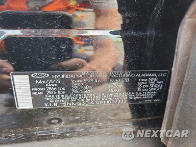 Zdjęcie 13 z 13 samochodu: 2023 HYUNDAI SANTA FE SEL PREMIUM VIN:5NMS3DA12PH007332 - miniatura