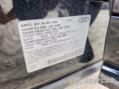 Zdjęcie 14 z 14 samochodu: 2024 AUDI Q5 PREMIUM PLUS 45 VIN:WA1EAAFY1R2037544 - miniatura