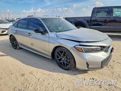 Czwarte zdjęcie samochodu z boku: 2025 HONDA CIVIC SPORT VIN:2HGFE2F52SH586503 - miniatura