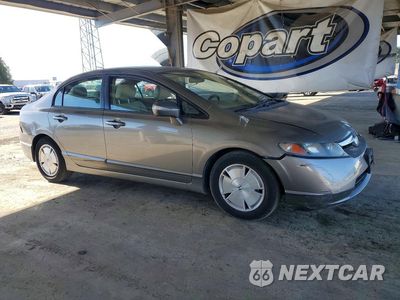 Czwarte zdjęcie samochodu z boku: 2008 HONDA CIVIC HYBRID VIN:JHMFA362X8S002421 - miniatura