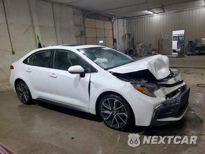 Czwarte zdjęcie samochodu z boku: 2020 TOYOTA COROLLA SE VIN:JTDP4RCEXLJ010936 - miniatura