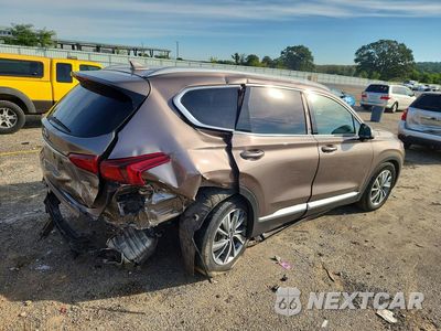 Trzecie zdjęcie samochodu z tyłu: 2020 HYUNDAI SANTA FE SEL VIN:5NMS3CAD8LH207887 - miniatura