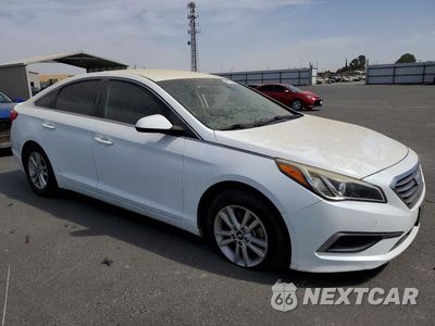 Czwarte zdjęcie samochodu z boku: 2017 HYUNDAI SONATA SE VIN:5NPE24AF3HH484447 - miniatura