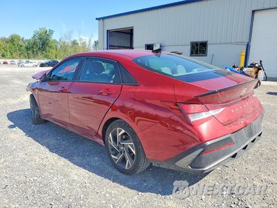 Drugie zdjęcie samochodu z przodu: 2025 HYUNDAI ELANTRA SEL SPORT VIN:KMHLM4DG8SU090523 - miniatura