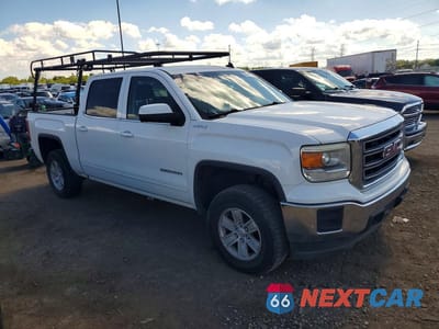 Czwarte zdjęcie samochodu z boku: 2014 GMC SIERRA K1500 SLE VIN:3GTU2UEC7EG350721 - miniatura