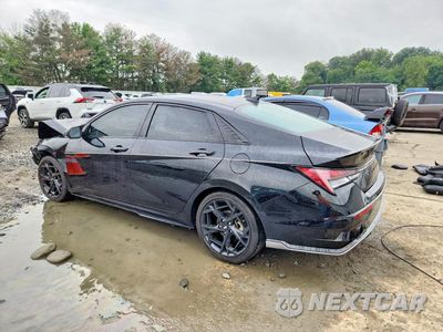 Drugie zdjęcie samochodu z przodu: 2024 HYUNDAI ELANTRA N LINE VIN:KMHLR4DF8RU774555 - miniatura