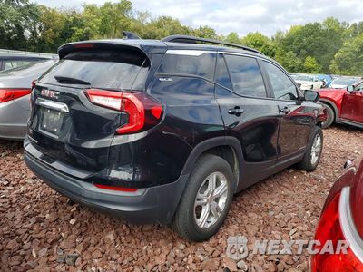 Trzecie zdjęcie samochodu z tyłu: 2022 GMC TERRAIN SLE VIN:3GKALMEV8NL203904 - miniatura