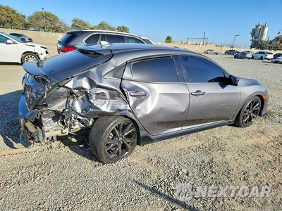 Trzecie zdjęcie samochodu z tyłu: 2018 HONDA CIVIC SPORT TOURING VIN:SHHFK7H95JU414442 - miniatura