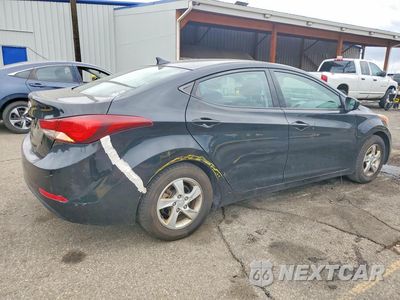 Trzecie zdjęcie samochodu z tyłu: 2014 HYUNDAI ELANTRA SE VIN:KMHDH4AE1EU084062 - miniatura