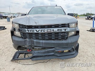 Piąte zdjęcie samochodu w środku: 2021 CHEVROLET SILVERADO C1500 CUSTOM VIN:1GCPWBEH3MZ128354 - miniatura