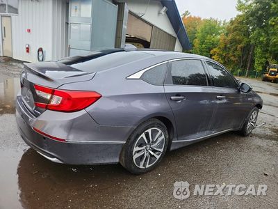 Trzecie zdjęcie samochodu z tyłu: 2022 HONDA ACCORD HYBRID EXL VIN:1HGCV3F57NA008926 - miniatura