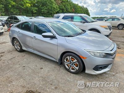 Czwarte zdjęcie samochodu z boku: 2016 HONDA CIVIC 4D DX VIN:19XFC2F6XGE046638 - miniatura