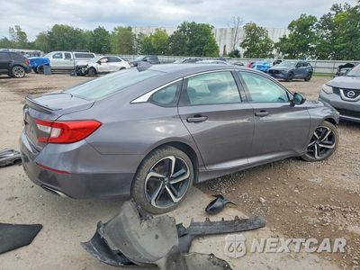 Trzecie zdjęcie samochodu z tyłu: 2020 HONDA ACCORD SPORT VIN:1HGCV1F30LA157324 - miniatura