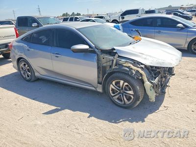 Czwarte zdjęcie samochodu z boku: 2017 HONDA CIVIC LX VIN:2HGFC2F50HH518599 - miniatura