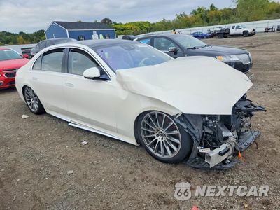Czwarte zdjęcie samochodu z boku: 2022 MERCEDES-BENZ S 500 4MATIC VIN:W1K6G6DB9NA118883 - miniatura