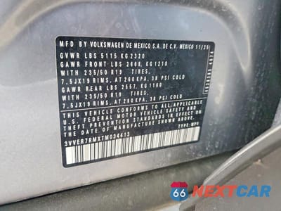 Zdjęcie 13 z 13 samochodu: 2026 VOLKSWAGEN TIGUAN SE VIN:3VVER7RMXTM034413 - miniatura