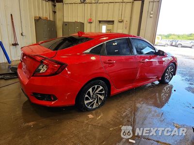 Trzecie zdjęcie samochodu z tyłu: 2017 HONDA CIVIC EX VIN:2HGFC2F74HH561442 - miniatura