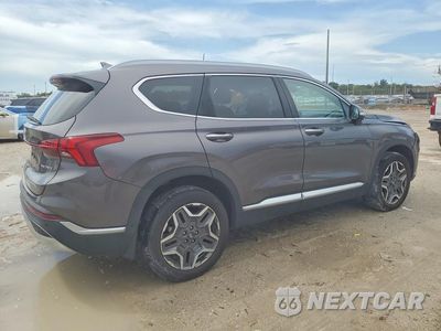 Trzecie zdjęcie samochodu z tyłu: 2022 HYUNDAI SANTA FE LIMITED VIN:KM8S5DA14NU039842 - miniatura