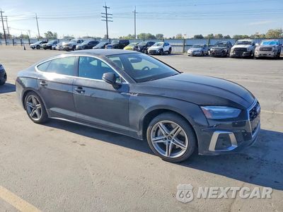 Czwarte zdjęcie samochodu z boku: 2021 AUDI A5 PREMIUM 45 VIN:WAUDACF59MA059368 - miniatura