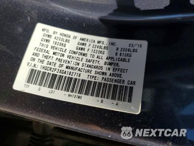 Zdjęcie 12 z 12 samochodu: 2016 HONDA ACCORD LX VIN:1HGCR2F3XGA182716 - miniatura