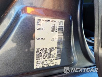 Zdjęcie 12 z 12 samochodu: 2017 NISSAN ALTIMA VIN:1N4AL3AP1HC148098 - miniatura