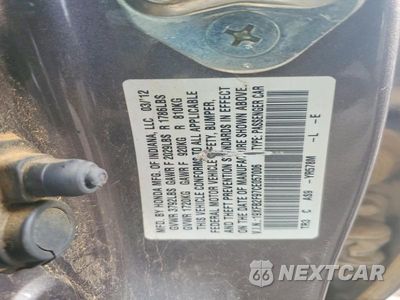 Zdjęcie 12 z 12 samochodu: 2012 HONDA CIVIC EXL VIN:19XFB2F97CE057006 - miniatura