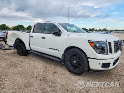 Czwarte zdjęcie samochodu z boku: 2019 NISSAN TITAN SV VIN:1N6AA1E66KN514345 - miniatura