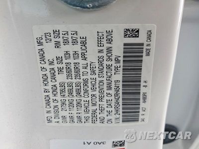 Zdjęcie 13 z 13 samochodu: 2020 HONDA CR-V EX VIN:2HKRS4H42RH454119 - miniatura